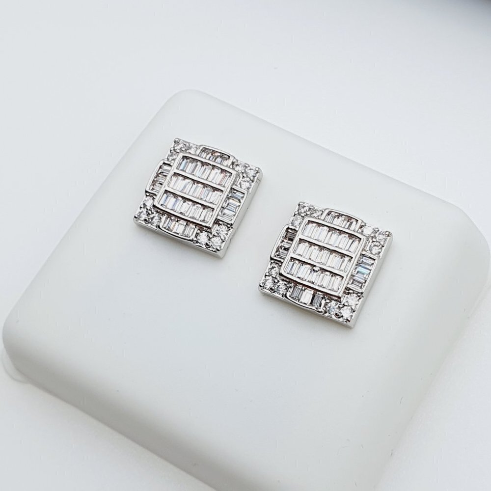 925 Sterling Silver Plated Cz Earrings Evbrs558 50$